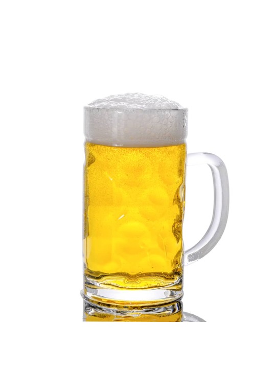 Alaus bokalai su rankena, 6vnt., 500 ml, stiklas