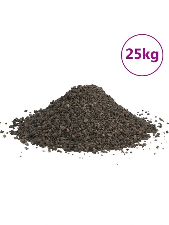 Bazalto žvyras, juodos spalvos, 25kg, 3–5mm