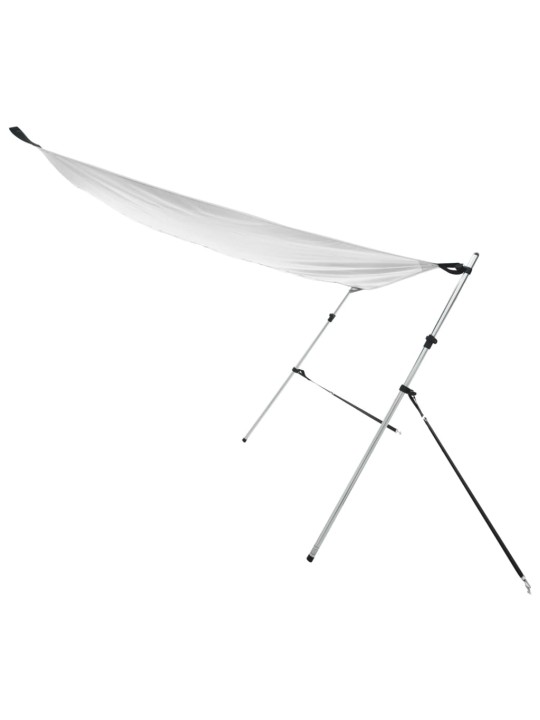 T uždangos prailginimo rinkinys, baltas, 170x170x(113-182,5)cm
