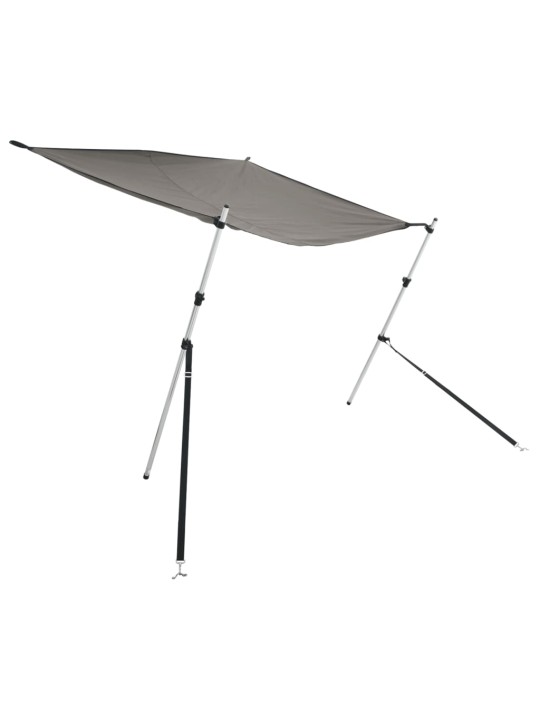 T tipo uždangos prailginimas, antracito, 170x170x(113-182,5)cm