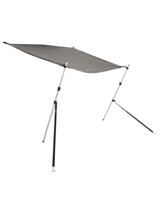 T tipo uždangos prailginimas, antracito, 170x170x(113-182,5)cm