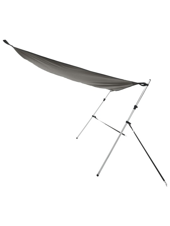 T tipo uždangos prailginimas, antracito, 170x170x(113-182,5)cm