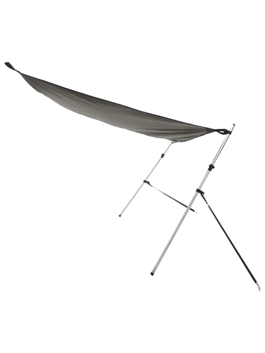 T tipo uždangos prailginimas, antracito, 170x170x(113-182,5)cm