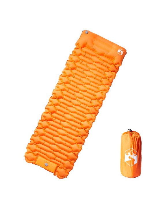 Savaime prisipučiantis čiužinys, oranžinis, vienvietis