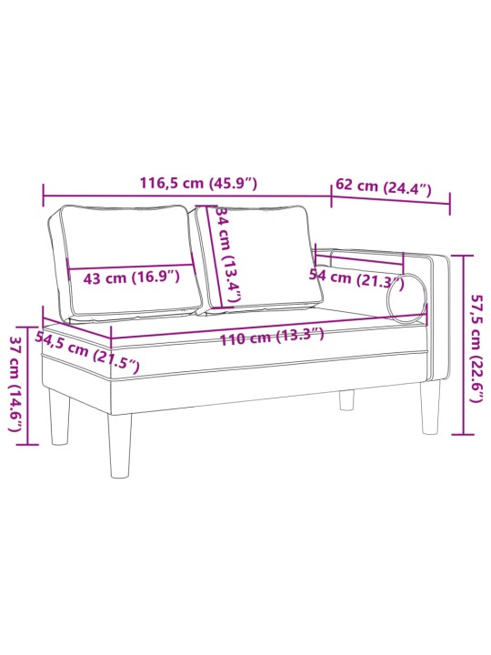 Poilsio sofa su pagalvėlėmis, tamsiai žalios spalvos, aksomas