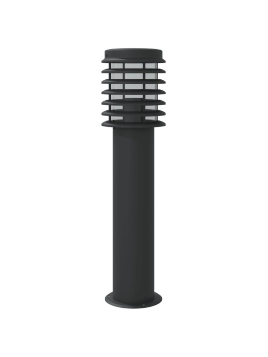 Lauko šviestuvas, juodos spalvos, 60cm, nerūdijantis plienas
