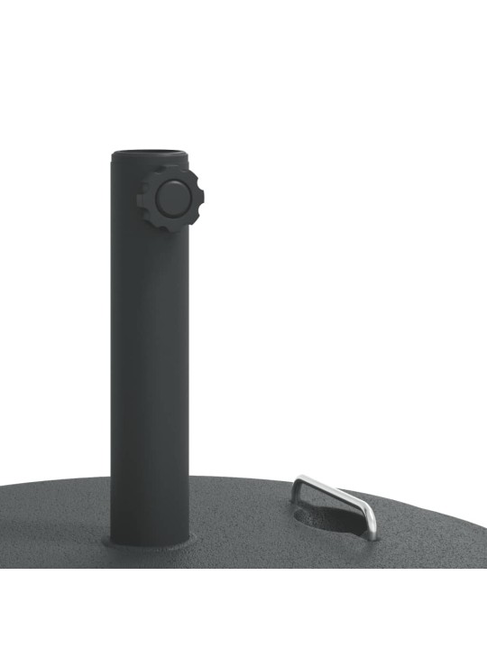 Skėčio nuo saulės pagrindas su rankenomis 38/48mm stulpams