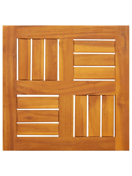 Stalviršis, 40x40x2cm, akacijos medienos masyvas, kvadratinis