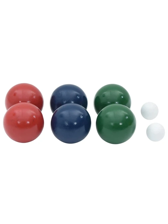 Žaidimo Bocce rinkinys su krepšiu, 8 dalių, pušies masyvas