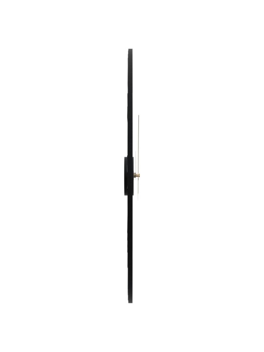 Sieninis laikrodis, juodos spalvos, 50cm, geležis