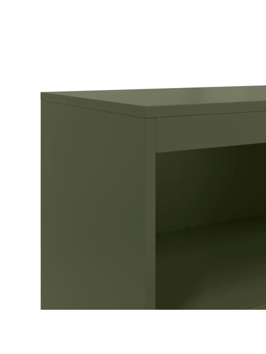 Televizoriaus spintelė, antracito, 100,5x39x60,5cm, plienas