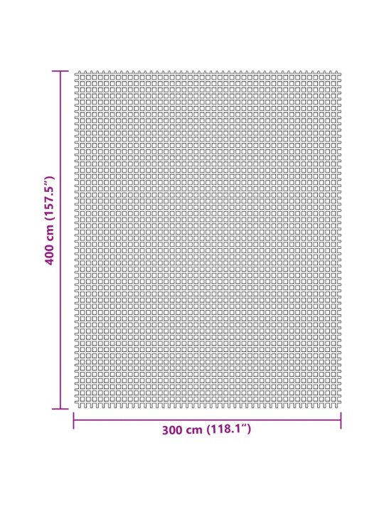 Stovyklavimo paklotas, kreminės spalvos, 4x3m
