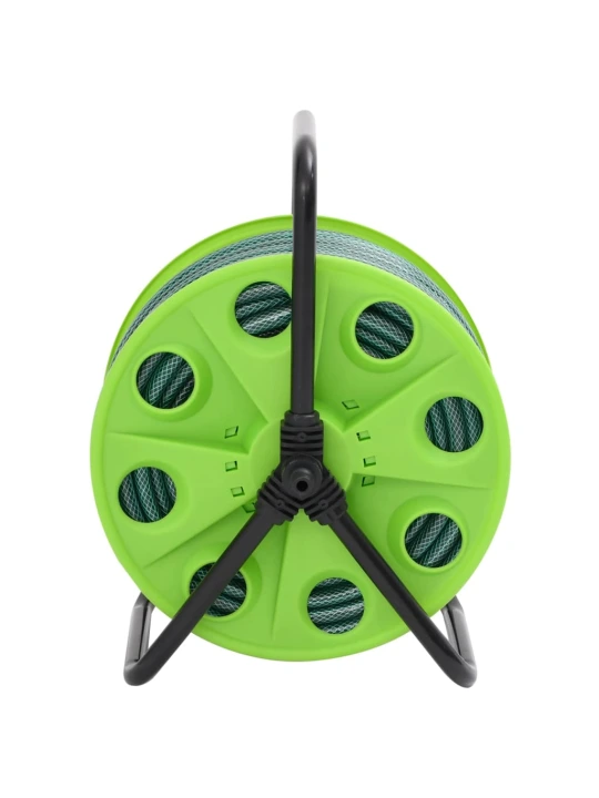Žarnos ritė su tvirtinimo detalėmis, žalia, 0,75", 20m, PVC