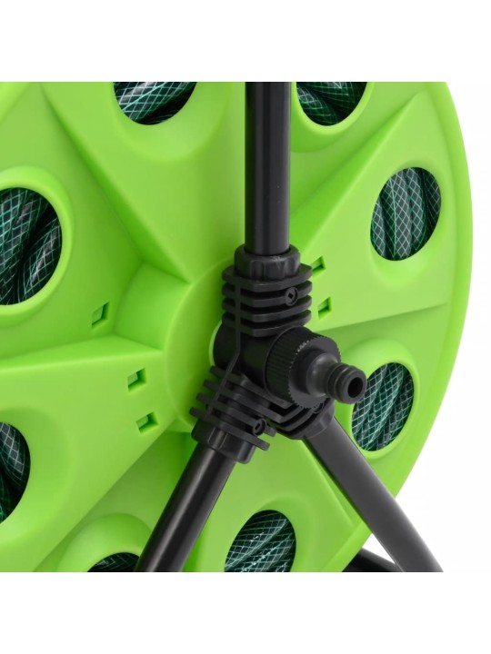 Žarnos ritė su tvirtinimo detalėmis, žalia, 0,75", 20m, PVC