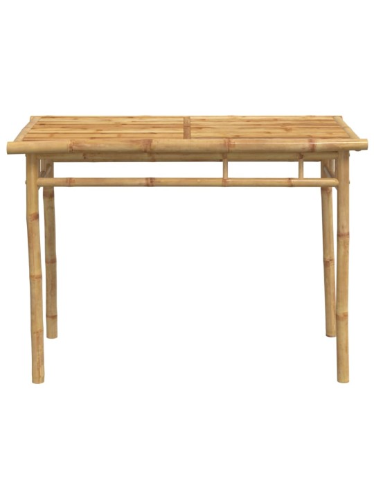 Sodo valgomojo stalas, 110x55x75cm, bambukas