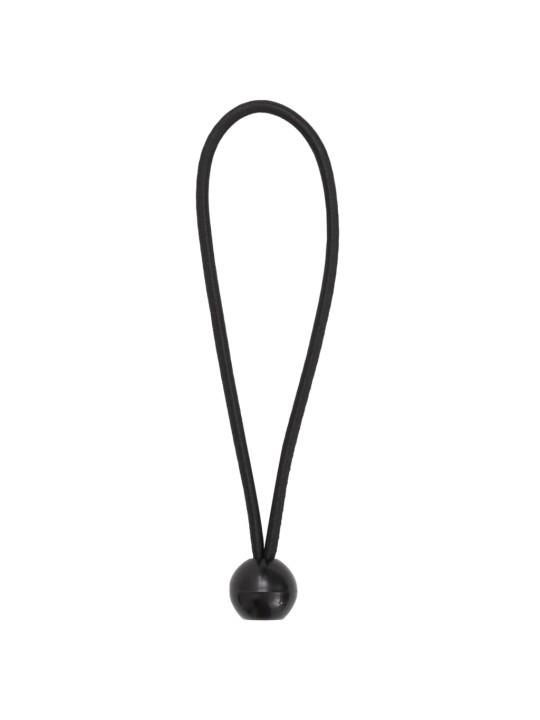 Bungee virvelės su kamuoliukais, 50vnt., 21x0,5cm