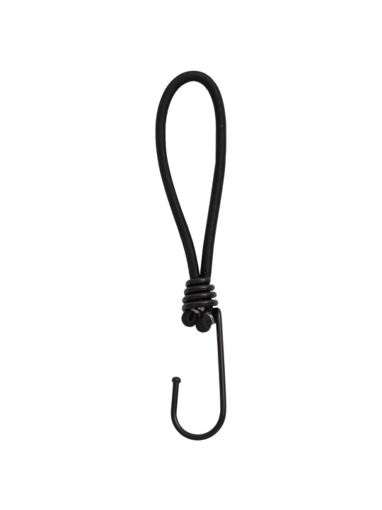 Bungee virvelės su kabliukais, 50vnt., 17cm