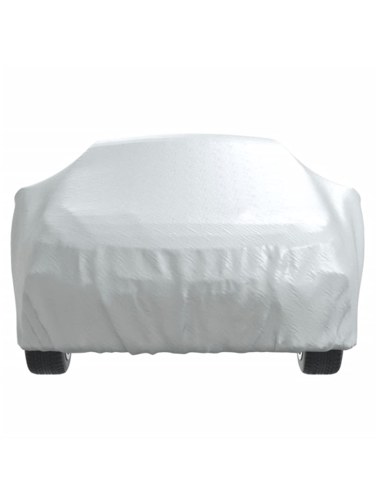 Automobilio uždangalas sedanams, sidabrinis, XL dydžio, pilnas
