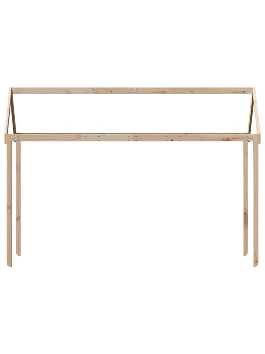 Vaikiškos lovos stogas, 207x80,5x151,5cm, pušies masyvas
