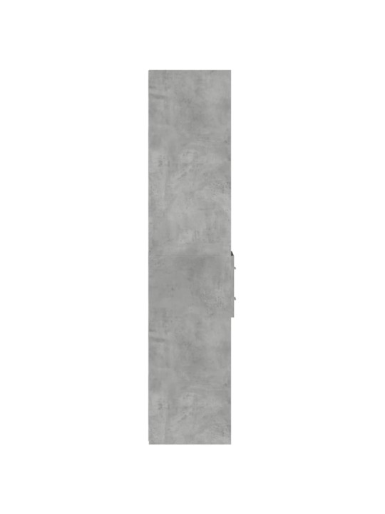 Komoda, betono pilkos spalvos, 30x42,5x185cm, apdirbta mediena