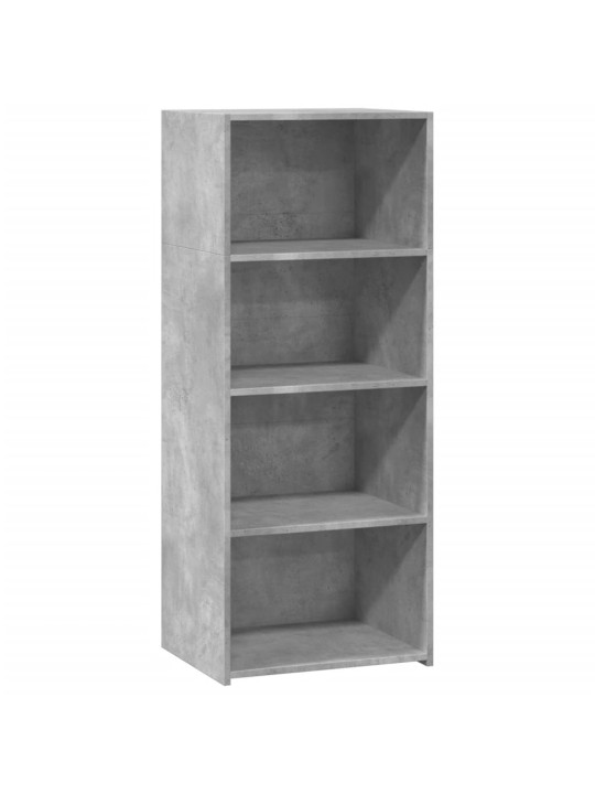 Komoda, betono pilkos spalvos, 50x41x124cm, apdirbta mediena