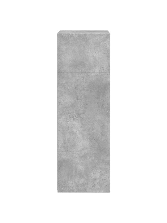 Komoda, betono pilkos spalvos, 50x41x124cm, apdirbta mediena