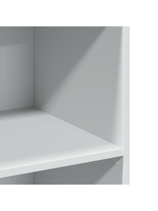Komoda, baltos spalvos, 70x41x124cm, apdirbta mediena