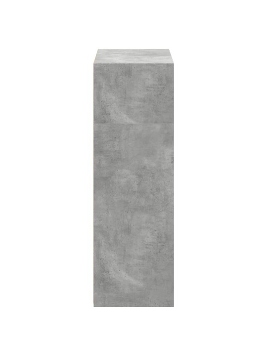 Komoda, betono pilkos spalvos, 70x41x124cm, apdirbta mediena