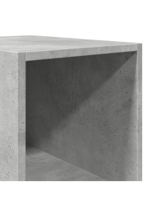 Komoda, betono pilkos spalvos, 30x41x185cm, apdirbta mediena