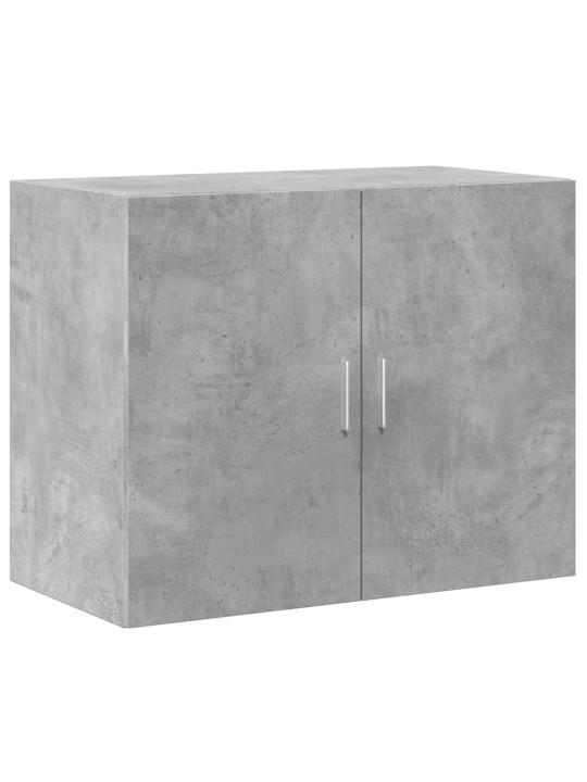 Komoda, betono pilkos spalvos, 80x42,5x249cm, apdirbta mediena