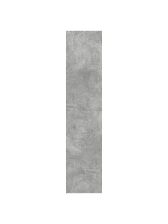 Komoda, betono pilkos spalvos, 40x41x185cm, apdirbta mediena