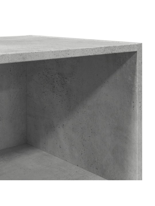Komoda, betono pilkos spalvos, 45x41x185cm, apdirbta mediena
