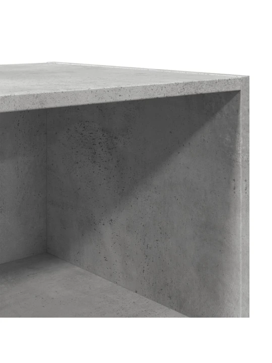 Komoda, betono pilkos spalvos, 50x41x185cm, apdirbta mediena