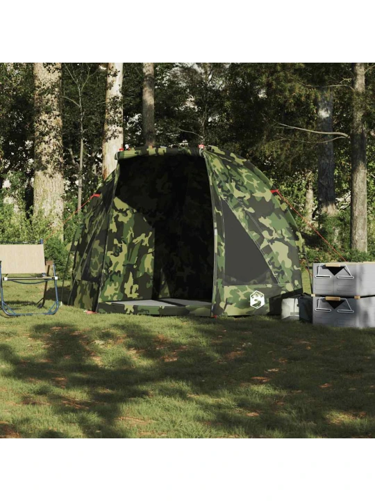 Žvejybos palapinė, kamufliažinė, atspari vandeniui