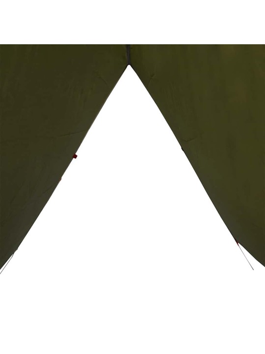 Stovyklavimo tentas, alyvuogių, 306x306cm, atsparus vandeniui