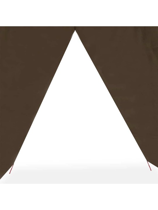 Stovyklavimo tentas, rudas, 506x306cm, atsparus vandeniui