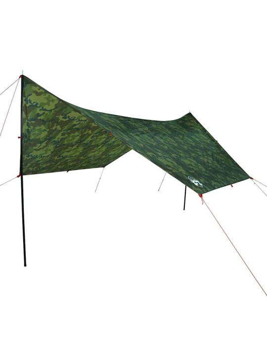 Stovyklavimo tentas, kamufliažinis, 438x376x212cm