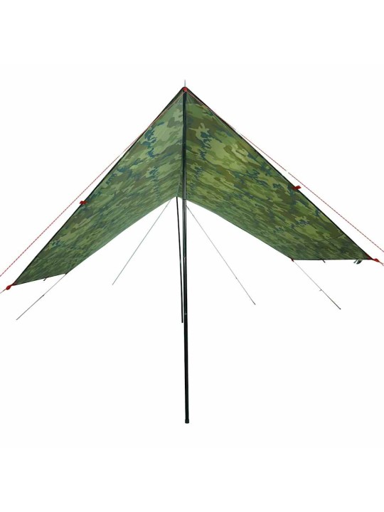 Stovyklavimo tentas, kamufliažinis, 438x376x212cm