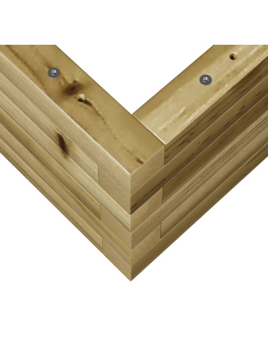 Sodo lovelis, 110x60x23cm, impregnuota pušies mediena