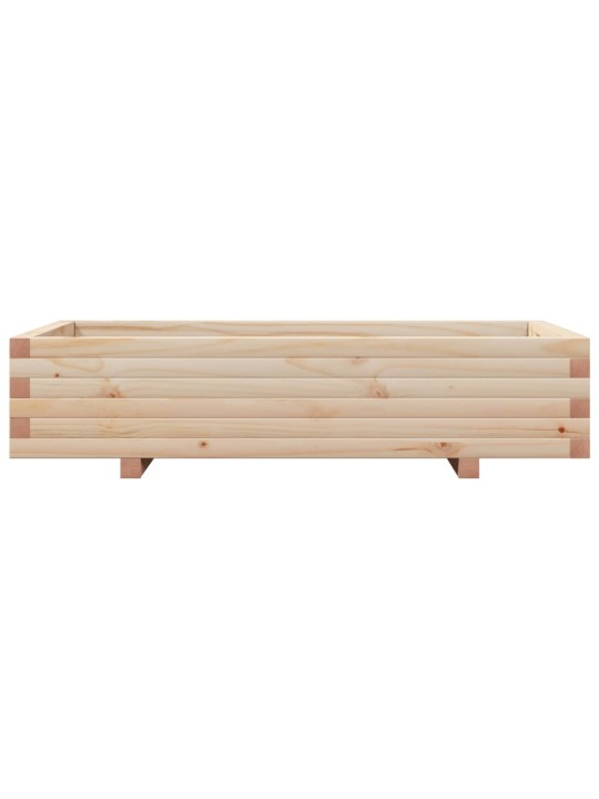 Sodo lovelis, 110x60x26,5cm, pušies medienos masyvas