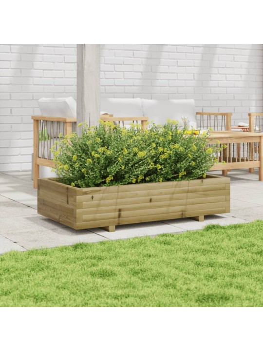 Sodo lovelis, 110x60x26,5cm, impregnuota pušies mediena