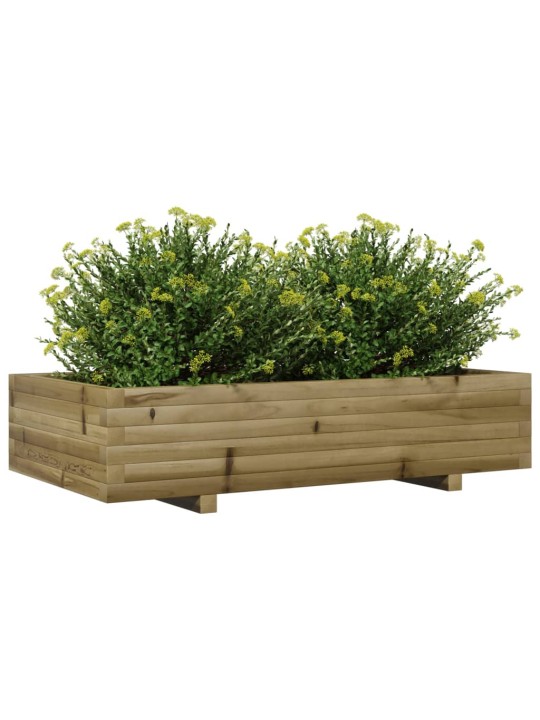 Sodo lovelis, 110x60x26,5cm, impregnuota pušies mediena