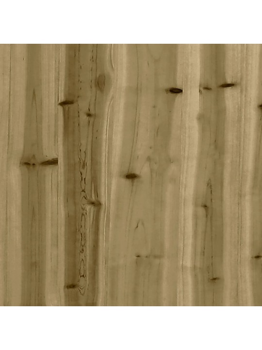 Sodo lovelis, 110x60x26,5cm, impregnuota pušies mediena