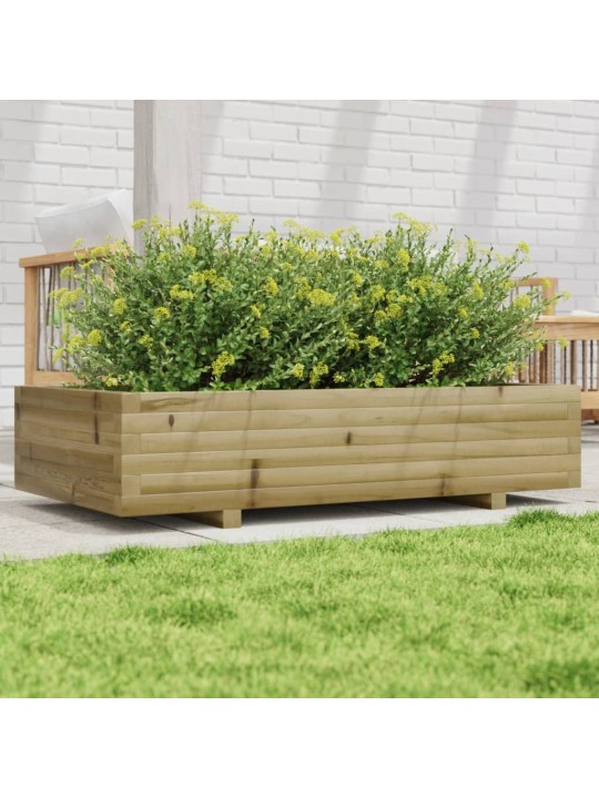 Sodo lovelis, 110x60x26,5cm, impregnuota pušies mediena