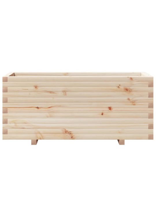 Sodo lovelis, 110x40x49,5cm, pušies medienos masyvas