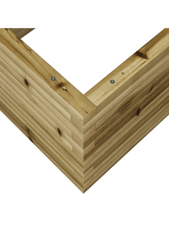 Sodo lovelis, 110x60x46cm, impregnuota pušies mediena