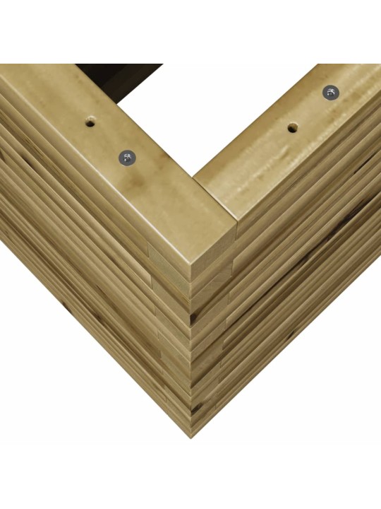 Sodo lovelis, 110x40x68,5cm, impregnuota pušies mediena
