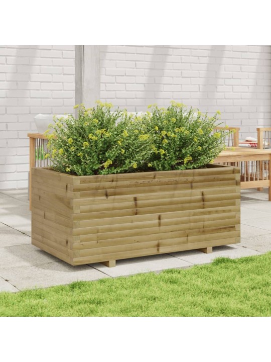 Sodo lovelis, 110x60x49,5cm, impregnuota pušies mediena