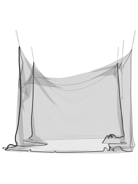 Tinklelis nuo uodų, juodas, 300x300x250cm, 156 tinklo