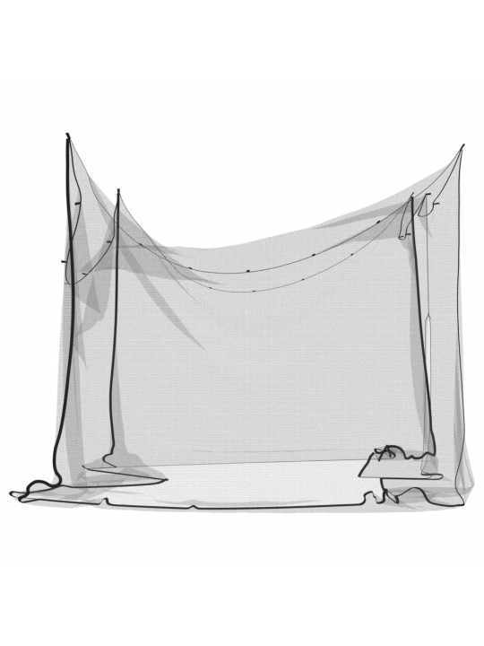 Tinklelis nuo uodų, juodas, 300x300x200cm, 156 tinklo